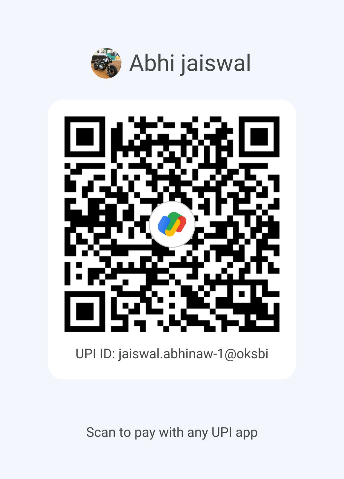 UPI QR Code